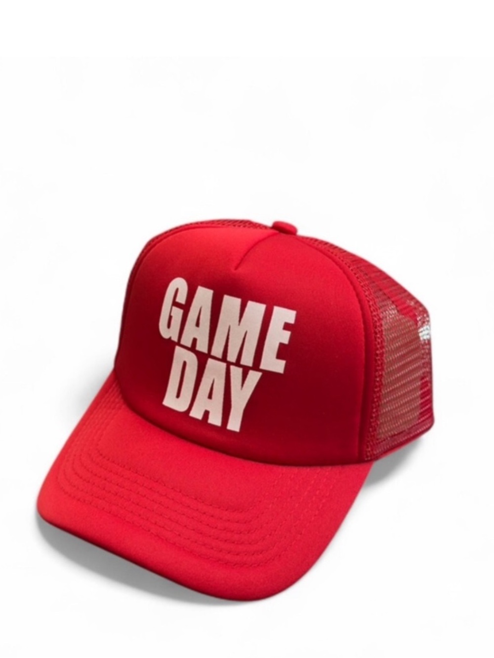Trucker ‘GAME DAY’ Red Snapback Hat (NWT)